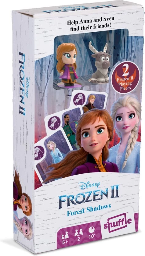 Shuffle Frozen 2 - Shaduwen In Het Bos - Inclusief Anna & Sven Figurines 1 Shuffle Frozen 2 - Shaduwen In Het Bos - Inclusief Anna & Sven Figurines