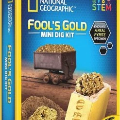 ORBICO National Geographic - Pyriet Te Ontdekken | Fool's Gold Set (Impulse Mini Dig Fool's Gold)