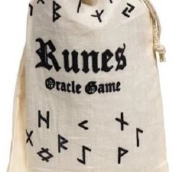 Yogi & Yogini Runen Orakelspel In Katoenen Tasje