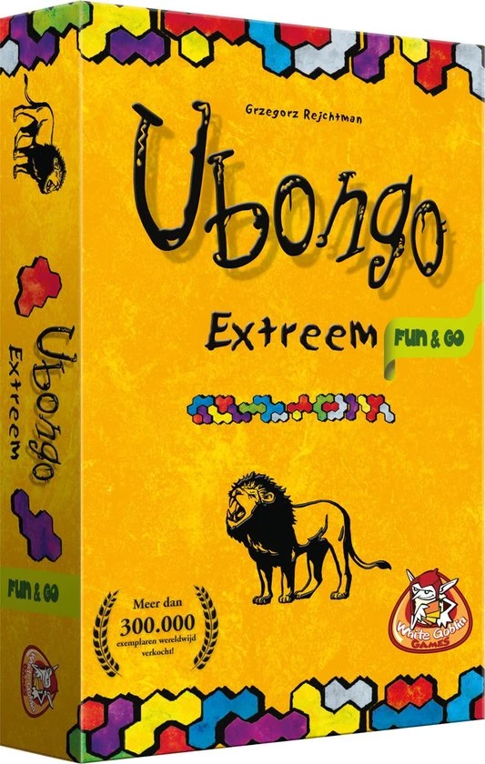 White Goblin Ubongo Extreem Fun & Go 1 White Goblin Ubongo Extreem Fun & Go