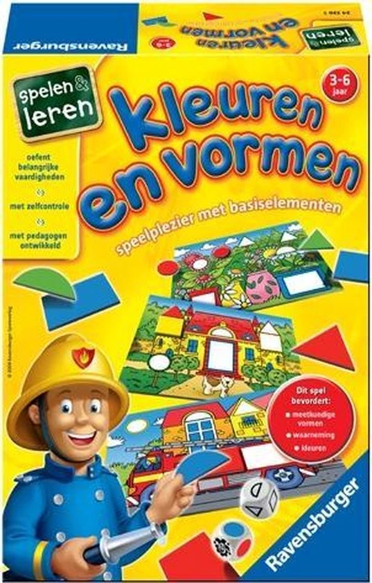 Ravensburger Kleuren En Vormen - Leerspel 3 Ravensburger Kleuren En Vormen - Leerspel - Afbeelding 3