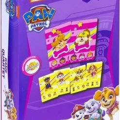 Kwartet Paw Patrol - Kwartet Voor Kinderen - Dieren - Spelkaarten - Kaarten - Kaartspellen - Kwartetten - Spel - Voor Kinderen - Vanaf 4 Jaar
