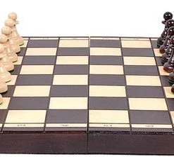 Chess The Game - Elegant Schaakspel - Middelgroot Donkerbruin Schaakbord Incl. Elegante Schaakstukken - Inklapbaar 11 Chess The Game - Elegant Schaakspel - Middelgroot Donkerbruin Schaakbord Incl. Elegante Schaakstukken - Inklapbaar -Kinderspellen Verkoopwinkel 550x224