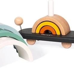 Janod Sweet Cocoon - Schildpad Regenboog -Kinderspellen Verkoopwinkel 550x241 1