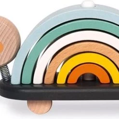 Janod Sweet Cocoon - Schildpad Regenboog -Kinderspellen Verkoopwinkel 550x251 1