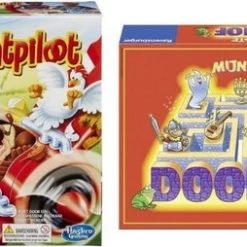 Merkloos Spellenbundel - 2 Stuks - Stef Stuntpiloot & Mijn Eerste Betoverde Doolhof