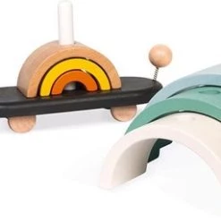 Janod Sweet Cocoon - Schildpad Regenboog -Kinderspellen Verkoopwinkel 550x256 1