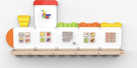 Vigatoys Magnetisch Mozaiek 102-dlg. 4 Vigatoys Magnetisch Mozaiek 102-dlg. - Afbeelding 4