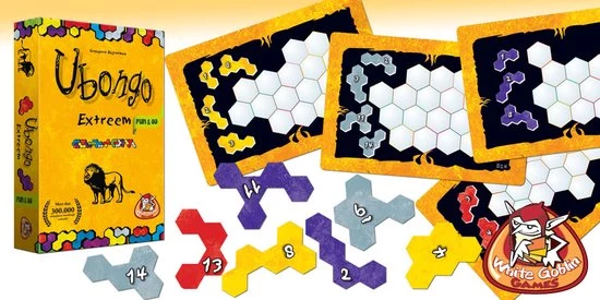 White Goblin Ubongo Extreem Fun & Go 2 White Goblin Ubongo Extreem Fun & Go - Afbeelding 2