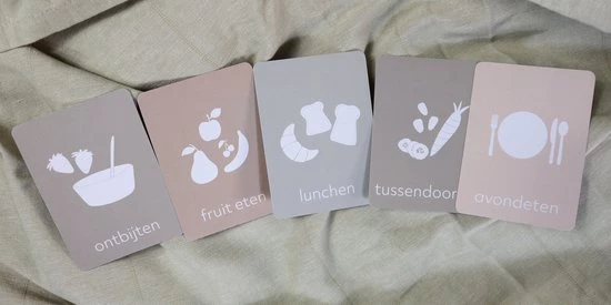 JULCI Dagritme Kaarten - Activiteiten & Educatief (153 Stuks) | Ritmekaarten | Gezin | Peuter En Kleuter 5 JULCI Dagritme Kaarten - Activiteiten & Educatief (153 Stuks) | Ritmekaarten | Gezin | Peuter En Kleuter - Afbeelding 5