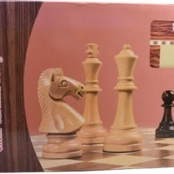 Merkloos Schaakbord | Dambord | Backgammon | 24 X 24 Cm | Schaakspel | Schaakset | Schaken | Dammen | Met Schaakstukken | 3-in-1 Bordspel | Chess | Hout | Opklapbaar -Kinderspellen Verkoopwinkel 550x286 3