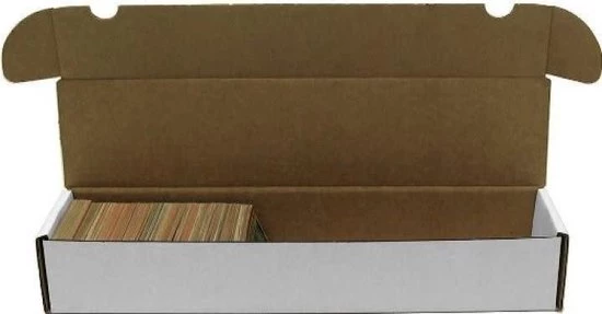 BCW Cardbox 1000 Kaarten (Fold-out Storage Box) 1 BCW Cardbox 1000 Kaarten (Fold-out Storage Box)
