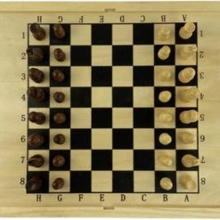 Puck Battle Bordspel Van WDMT | 30 X 60 X 3 Cm | Houten Bordspel | Inclusief Schaakspel | Sjoel Battle | Slingpuck Game | Snelheidsspel | Drank Spel 2 Personen -Kinderspellen Verkoopwinkel 550x289 2