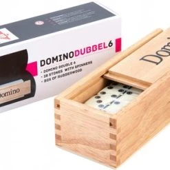 Engelhart Longfield Games Domino Dubbel 6 Groot In Kist -Kinderspellen Verkoopwinkel 550x302