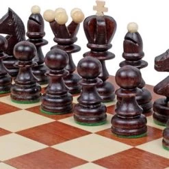 Chess The Game - Vintage Schaakspel - Klassiek Schaakbord Met Kersenhouten Schaakstukken - Eyecatcher! 21 Chess The Game - Vintage Schaakspel - Klassiek Schaakbord Met Kersenhouten Schaakstukken - Eyecatcher! -Kinderspellen Verkoopwinkel 550x303