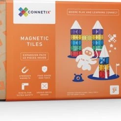 Connetix Tiles Connetix - 40delig Uitbreidingsset - Magnetisch Constructiespeelgoed