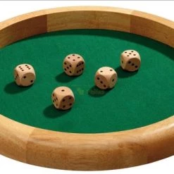 Philos Dobbelpiste XL.Blank Hout 40 Cm.(+ 5 Dob.st.)