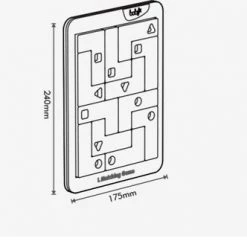 Boby Denkspel Met 30 Opdrachten - Montessori Speelgoed Tangram Vormen Puzzel - Houten Speelgoed Tetris Spel - Educatief Puzzel Voor Ruimtelijk Inzicht -Kinderspellen Verkoopwinkel 550x332 6