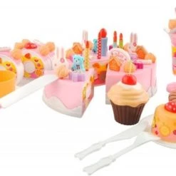 IsoTrade Sinterklaas Schoencadeau VERJAARDAGSCAKE 75 Stukjes Snijden, Versieren, Ijsje Eten, Koekjes Maken ! Verjaardagstaart -Kinderspellen Verkoopwinkel 550x337