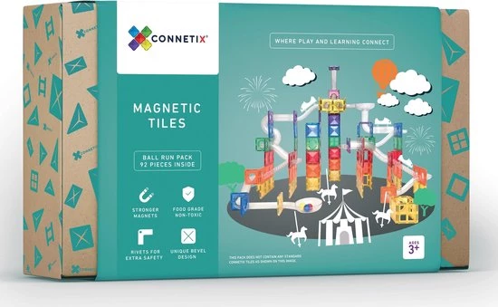 Connetix Tiles Connetix - Mega Pack 212 Stuks - Magnetisch Constructiespeelgoed 20 Connetix Tiles Connetix - Mega Pack 212 Stuks - Magnetisch Constructiespeelgoed - Afbeelding 20