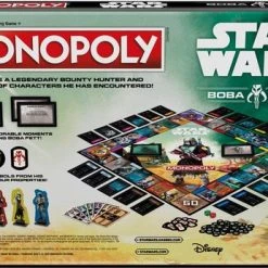 Hasbro Star Wars Board Game Monopoly Boba Fett Edition *English Version* -Kinderspellen Verkoopwinkel 550x346 2