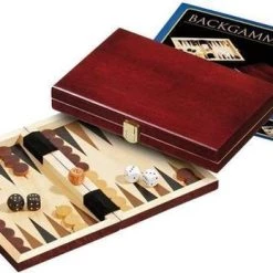 Philos 1100 - Houten Backgammon Koffer