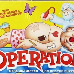 Hasbro Gaming Hasbro - Dokter Bibber / Operation - Kinderspel - Engelse Versie