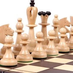 Chess The Game - Elegant Schaakspel - Middelgroot Donkerbruin Schaakbord Incl. Elegante Schaakstukken - Inklapbaar 10 Chess The Game - Elegant Schaakspel - Middelgroot Donkerbruin Schaakbord Incl. Elegante Schaakstukken - Inklapbaar -Kinderspellen Verkoopwinkel 550x349 3