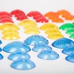 Edx TickiT - Doorzichtig Gekleurde Sensorische Schelpen (108 Stuks) -Kinderspellen Verkoopwinkel 550x351