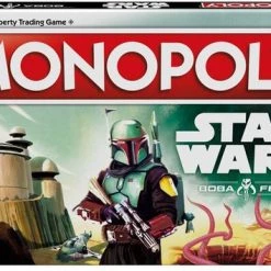Hasbro Star Wars Board Game Monopoly Boba Fett Edition *English Version*