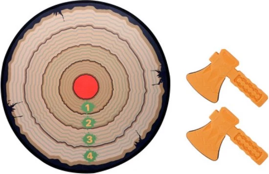 Merkloos Bijl Gooien - Gooispel - Viking Bijl - Nep Bijl - Bijl Speelgoed - Werpbijl - Handbijl - Dartset Met Bijlen - Sinterklaas Cadeautjes - Black Friday 2022 Deals 4 Merkloos Bijl Gooien - Gooispel - Viking Bijl - Nep Bijl - Bijl Speelgoed - Werpbijl - Handbijl - Dartset Met Bijlen - Sinterklaas Cadeautjes - Black Friday 2022 Deals - Afbeelding 4