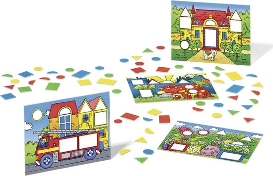 Ravensburger Kleuren En Vormen - Leerspel 4 Ravensburger Kleuren En Vormen - Leerspel - Afbeelding 4