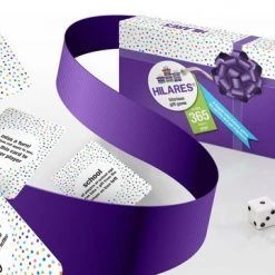 Hilares - Hilarious Gift Game - Pakjesspel - Sinterklaasspel - Engelstalig -Kinderspellen Verkoopwinkel 550x360 2