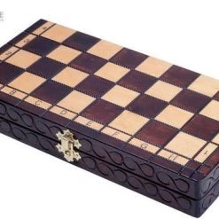 Sunrise SMALL PEARL - Schaakbord Met Schaakstukken Schaakspel -290x145x50 Mm -Kinderspellen Verkoopwinkel 550x362 2