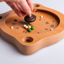 Clown Games Tiroler Roulette Hout -Kinderspellen Verkoopwinkel 550x366 24
