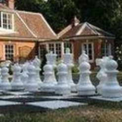 Ubergames England Tuin Schaken Groot - Tot 30 Cm - Kunststof