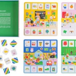 Merkloos Mijn Eerste Bingo Op School -Kinderspellen Verkoopwinkel 550x367 18