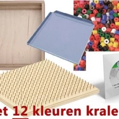 Merkloos Kralenplank Starterset Hout - Rolf