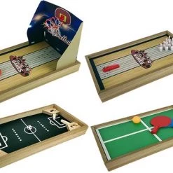 Gifts@Home 4-in-1 Tafelspel - Voetbal - Basketbal - Tafeltennis - Bowlen 12 Gifts@Home 4-in-1 Tafelspel - Voetbal - Basketbal - Tafeltennis - Bowlen -Kinderspellen Verkoopwinkel 550x387 2