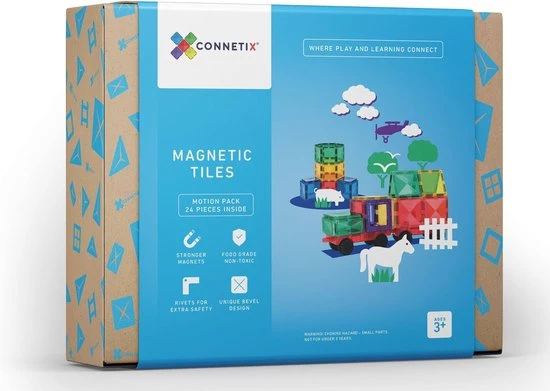 Connetix Tiles Connetix - Mega Pack 212 Stuks - Magnetisch Constructiespeelgoed 15 Connetix Tiles Connetix - Mega Pack 212 Stuks - Magnetisch Constructiespeelgoed - Afbeelding 15