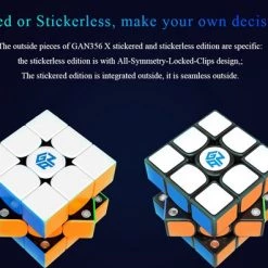 GAN 356 X V2 Speed Cube Magnetisch - 3x3 Kubus - Draai Puzzel - Inclusief Verzendkosten -Kinderspellen Verkoopwinkel 550x396 4