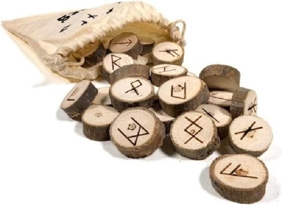 Yogi & Yogini Runen Orakelspel In Katoenen Tasje 3 Yogi & Yogini Runen Orakelspel In Katoenen Tasje - Afbeelding 3