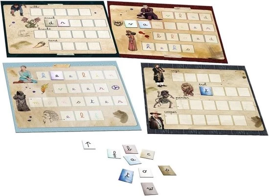 Nachtwacht Bordspel - Woordenjacht - Educatief Spel 3 Nachtwacht Bordspel - Woordenjacht - Educatief Spel - Afbeelding 3