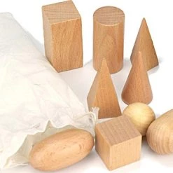 Merkloos Houten Vormen - Montessori - Houten Blokken - Educatief Speelgoed - Houten Speelgoed - Vormenspel - Sensorisch Speelgoed - Blijderij