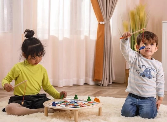 Vigatoys Viga Toys Visspel Junior 45 X 11 Cm Hout 45-delig 6 Vigatoys Viga Toys Visspel Junior 45 X 11 Cm Hout 45-delig - Afbeelding 6