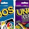 Mattel Games UNO DOS + UNO FLIP! - DUO PACK - MATTEL - KAARTSPEL