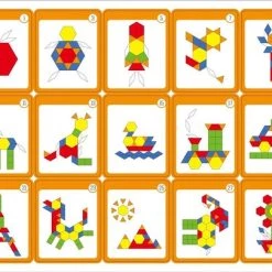 Vigatoys Magnetisch Mozaiek 102-dlg. 10 Vigatoys Magnetisch Mozaiek 102-dlg. -Kinderspellen Verkoopwinkel 550x405 6