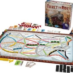 Days Of Wonder Ticket To Ride USA - Bordspel - Engelstalige Versie -Kinderspellen Verkoopwinkel 550x408 2