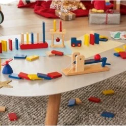 Isa's Friends Domino Stenen Set Hout 1000pcs - XXL Dominoset Incl. 32 Elementen En Accessoires -Kinderspellen Verkoopwinkel 550x411 1