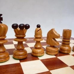 Chess The Game - Vintage Schaakspel - Klassiek Schaakbord Met Kersenhouten Schaakstukken - Eyecatcher! 14 Chess The Game - Vintage Schaakspel - Klassiek Schaakbord Met Kersenhouten Schaakstukken - Eyecatcher! -Kinderspellen Verkoopwinkel 550x412 6